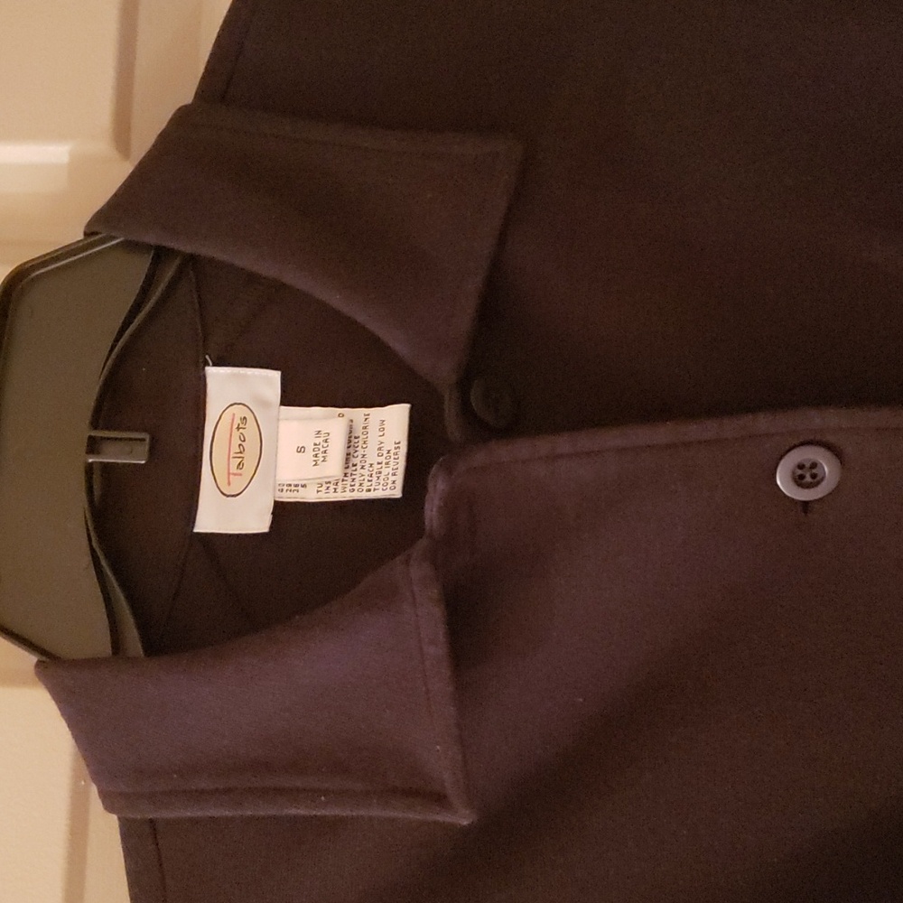 Talbots Black, Button Down Blazer/Jacket - image 2